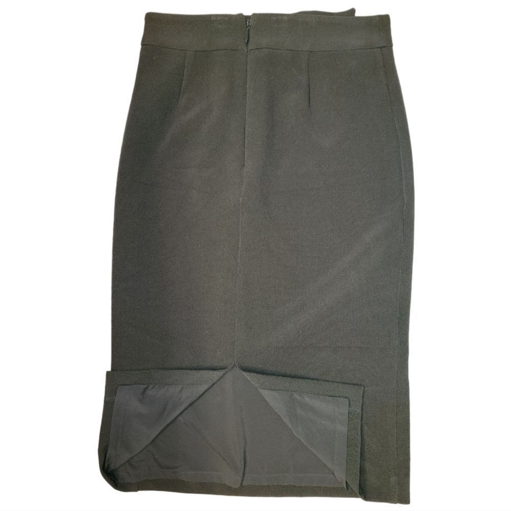 Eva Mendes/New York & Company (NY&Co) Olive/Green Pencil Skirt, 0, NWOT - Picture 11 of 15